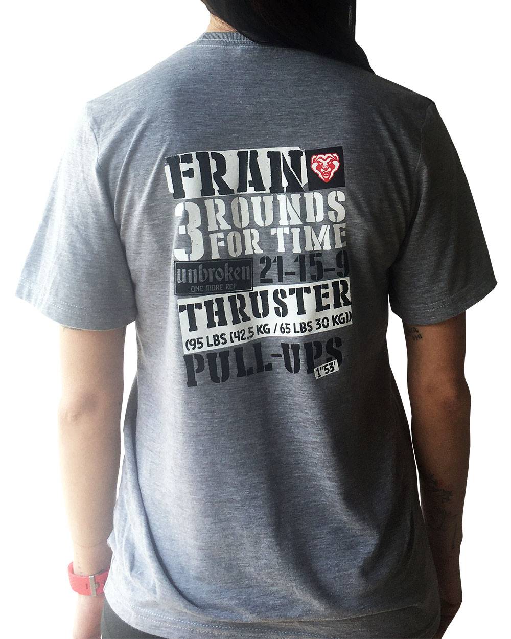 Camiseta Cross Training - Fran - Grey